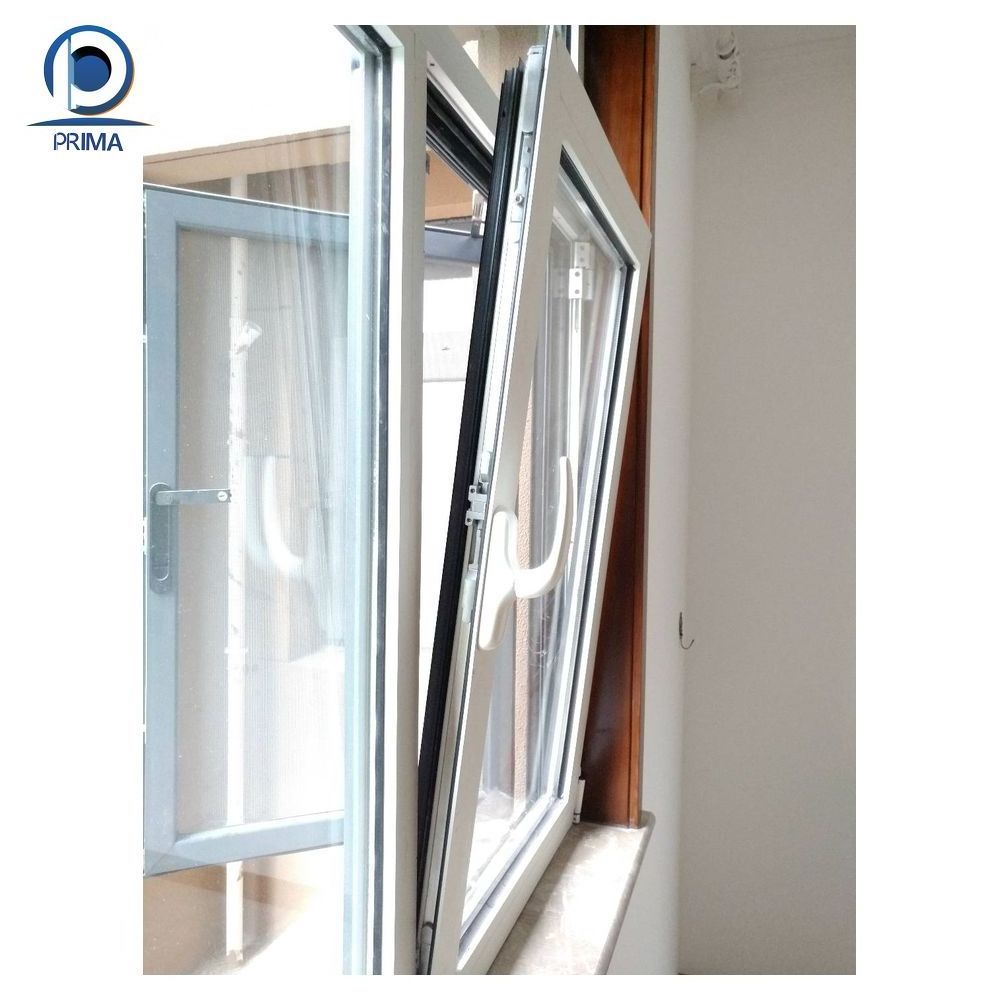 Prima High Quality UPVC Sliding Window Double Glazed House Windows Office Sliding Glass Window