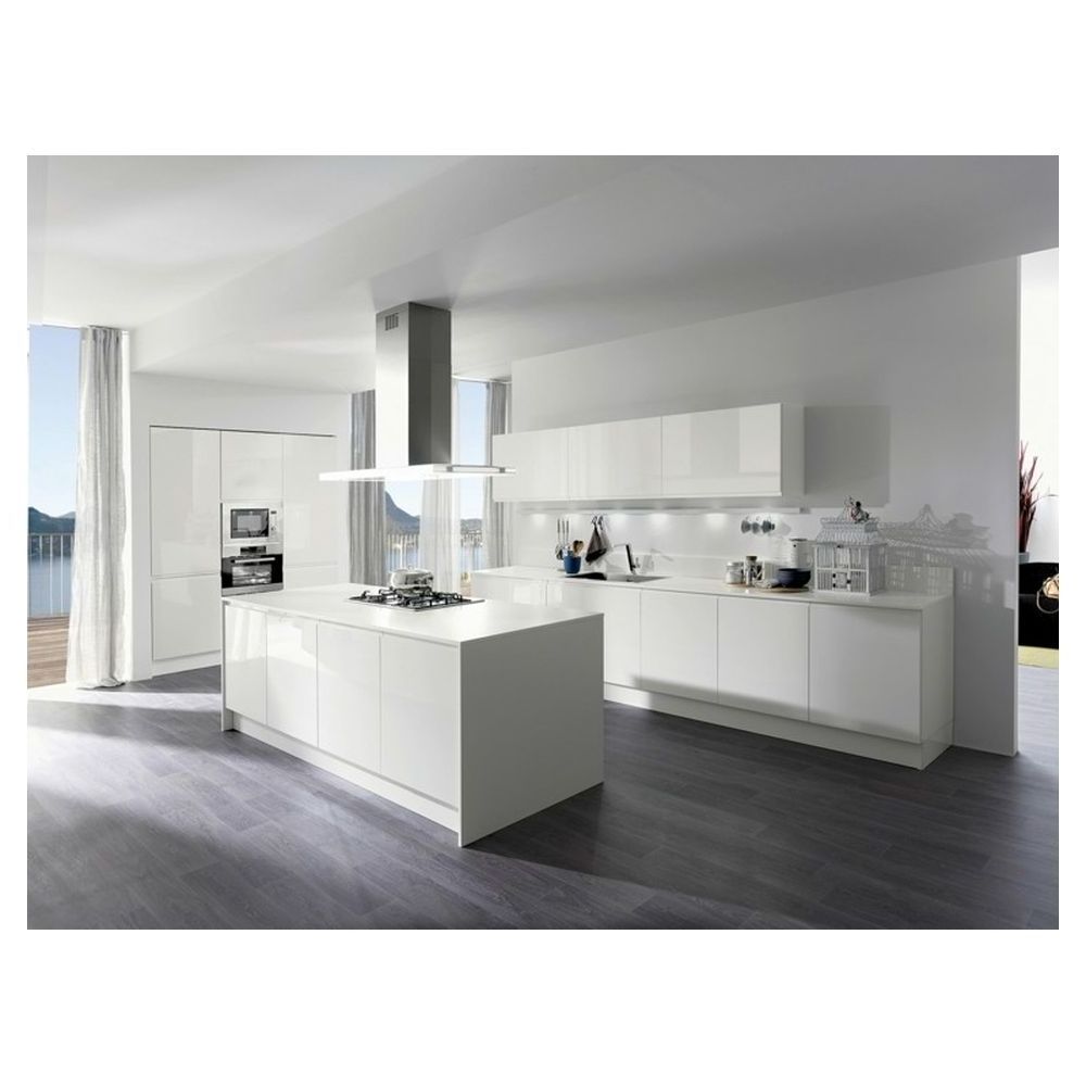 Prima Simple Kitchen Cabinets Stainless Steel Sink Storage Cabinets Large Capacity Space New Trend