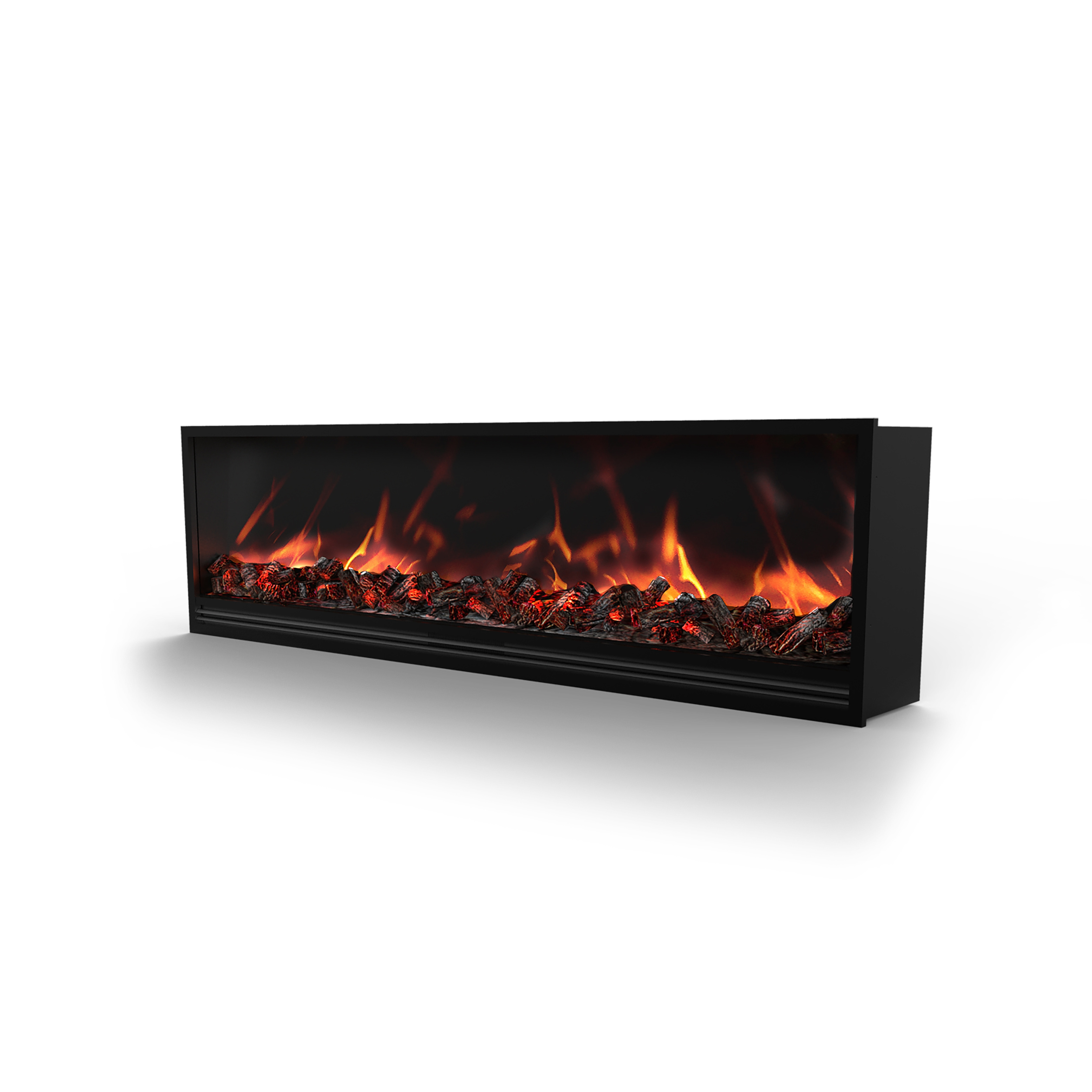 Prima Small Indoor  Fire Place Fireplace with Power IndicatorPortable Freestanding Mini Space Heater Electric Stove