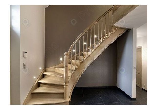 Prima Attractive Design Wooden Staircase Teak Wood Steps Staircase Low Cost Interior Staircase Design