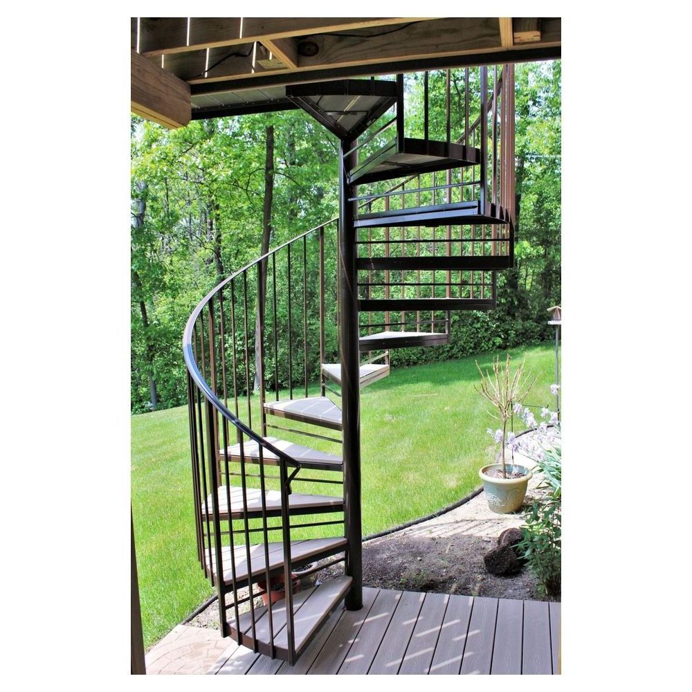 Prima top quality outdoor cheap iron cast iron spiral staircase used spiral staircase for sale Bulk Product H