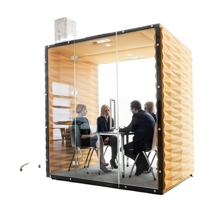 Modern Acoustic Office Meeting Booth Furniture Privacy Phone Pods Silence Booth