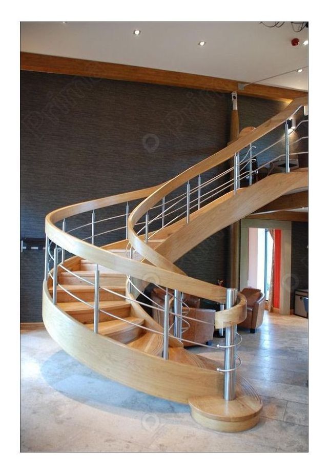 Prima Attractive Design Wooden Staircase Teak Wood Steps Staircase Low Cost Interior Staircase Design