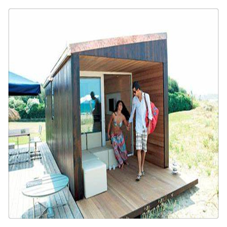 Flat Pack Prefabricated Modern Design Welding Shipping pool container prefab pool house