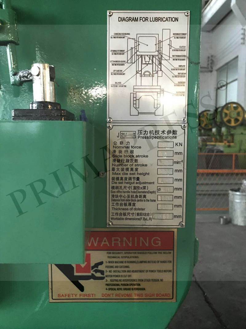 C Frame Mechanical Power Press,20 ton hydraulic press