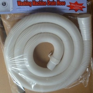 PP PVC TPE washing machine 3 inch flexible washer drain hose