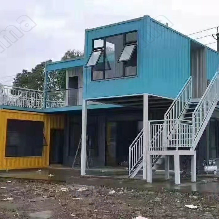 Factory price log cabin kits prefab house prefab houses prefabricated steel prefab house fer