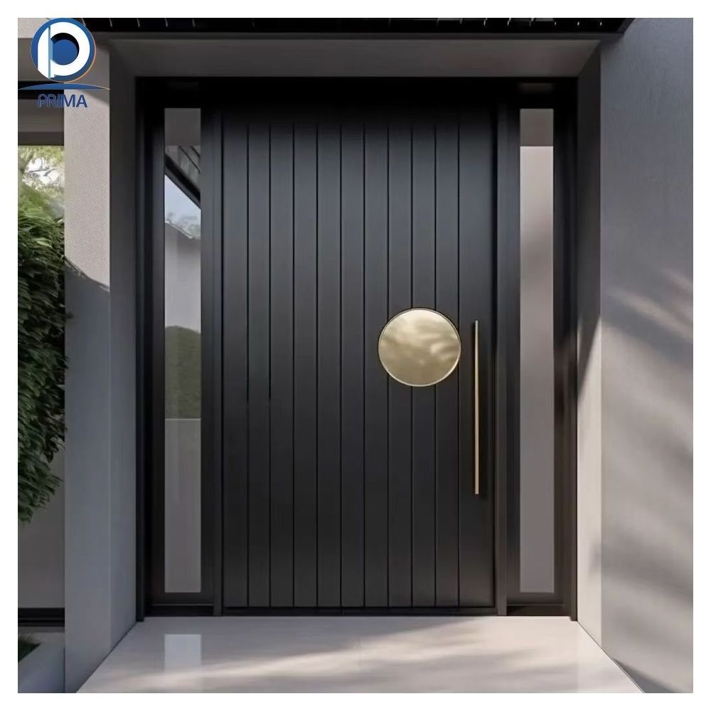 Main Gate Security Steel Door Steel Entrance Door Metal Stainless Steel Rubber Door House