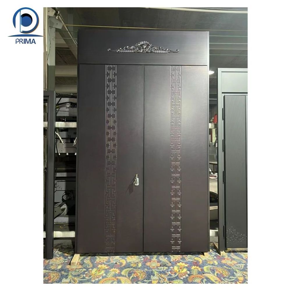 Steel Entrance Main Door Design Modern Security Stainless Steel Door Design