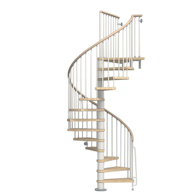 Emergency Exit Spiral Staircase Outdoor Steel Staircase Design