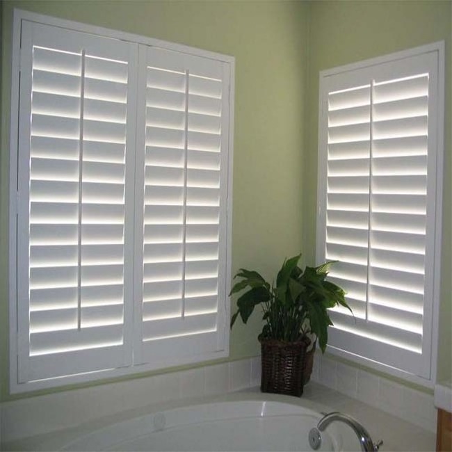 Aluminum window plantation shutters aluminum window fire mirror shutters