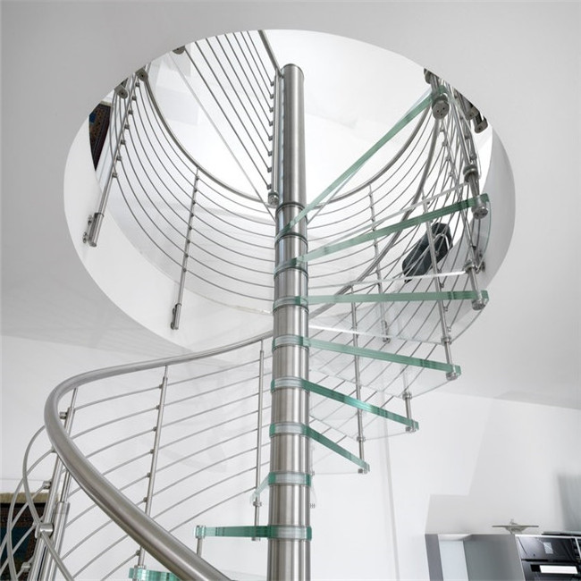 Emergency Exit Spiral Staircase Outdoor Steel Staircase Design