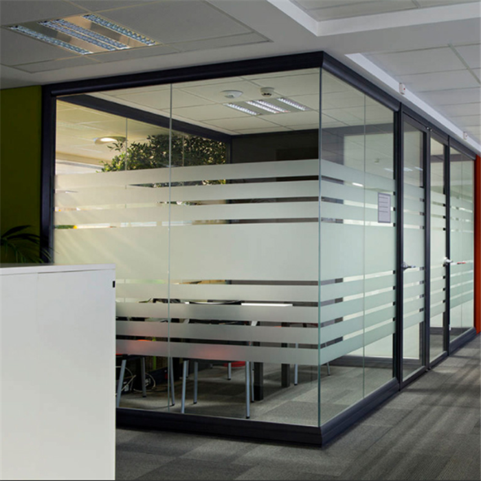 High quality temporary wall dividers and portable office partitions office doors with glass for sale