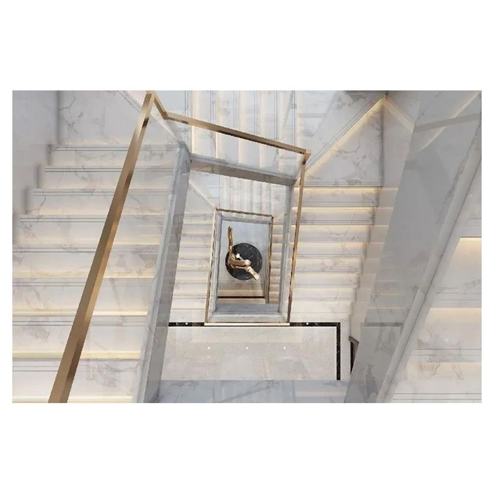 Prima Modern Glass Staircase Modern Floating Staircase Kits Straight Steel Wooden Staircase