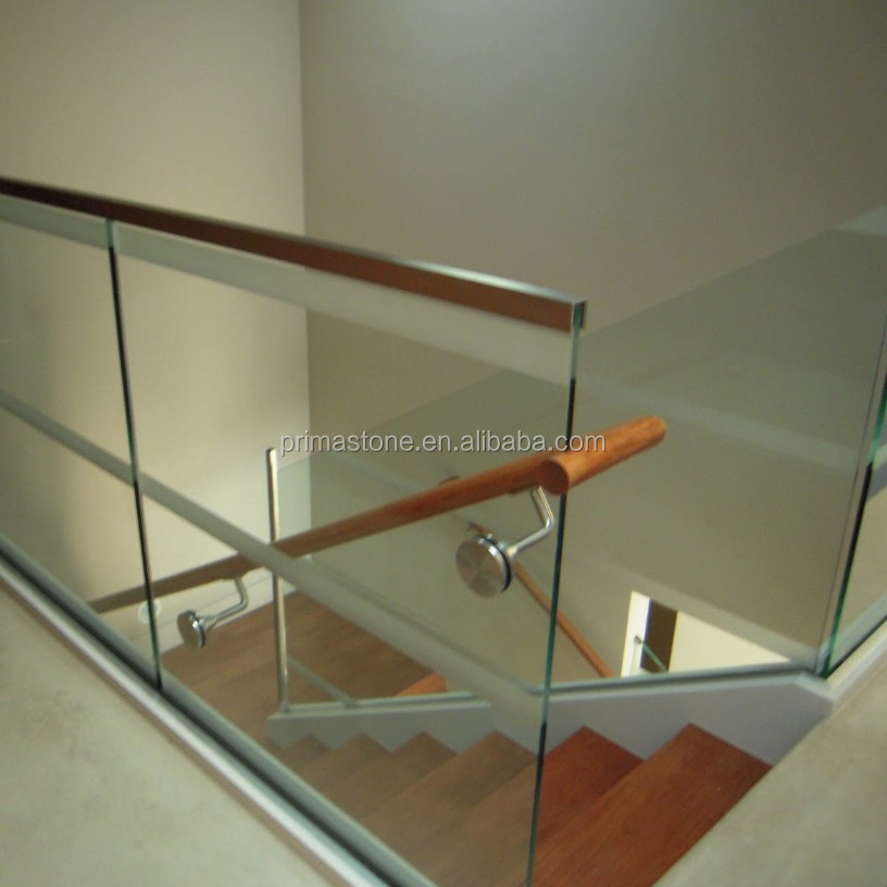 plexiglass railing guard rail on porches u channel glass balustrade