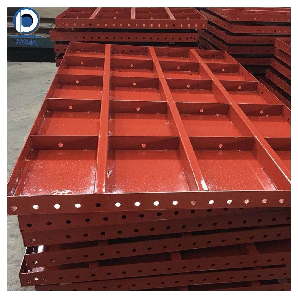 Prima Framework Steel Shuttering Plates Construction Concrete Formwork System Architectural Metal Formwork