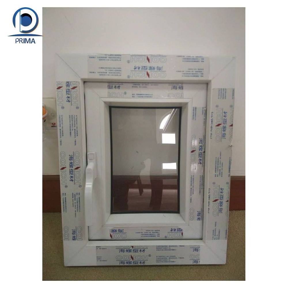 Wholesale Heat Resistance Double glass casement window Plastic Steel UPVC Windows