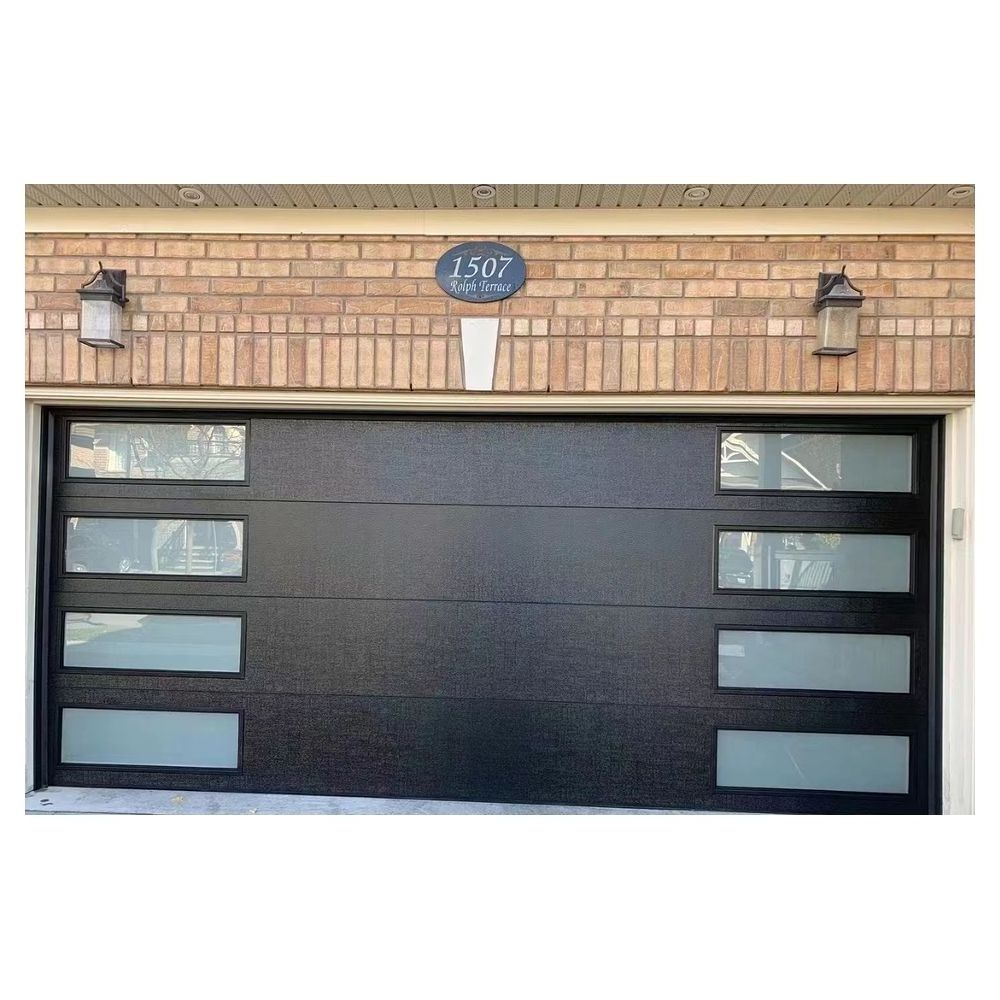 Prima Wicket Door Panel Frameless Garage Door Slim Aluminum Frosted Glass Garage Doors