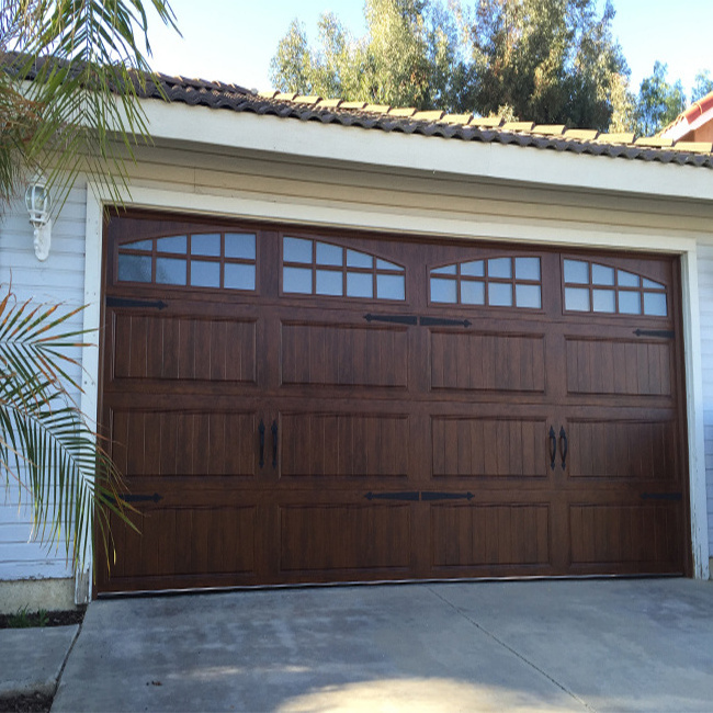 Modern aluminum garage doors /used garage doors panels / wood garage door panels sale