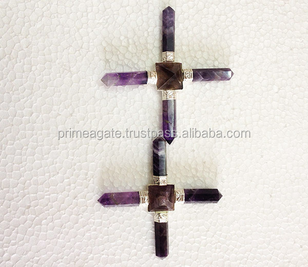 2018 Amethyst 4Points Energy Generators | Latest Wholesale Metaphysical Generators |Prime Agate Exports | India