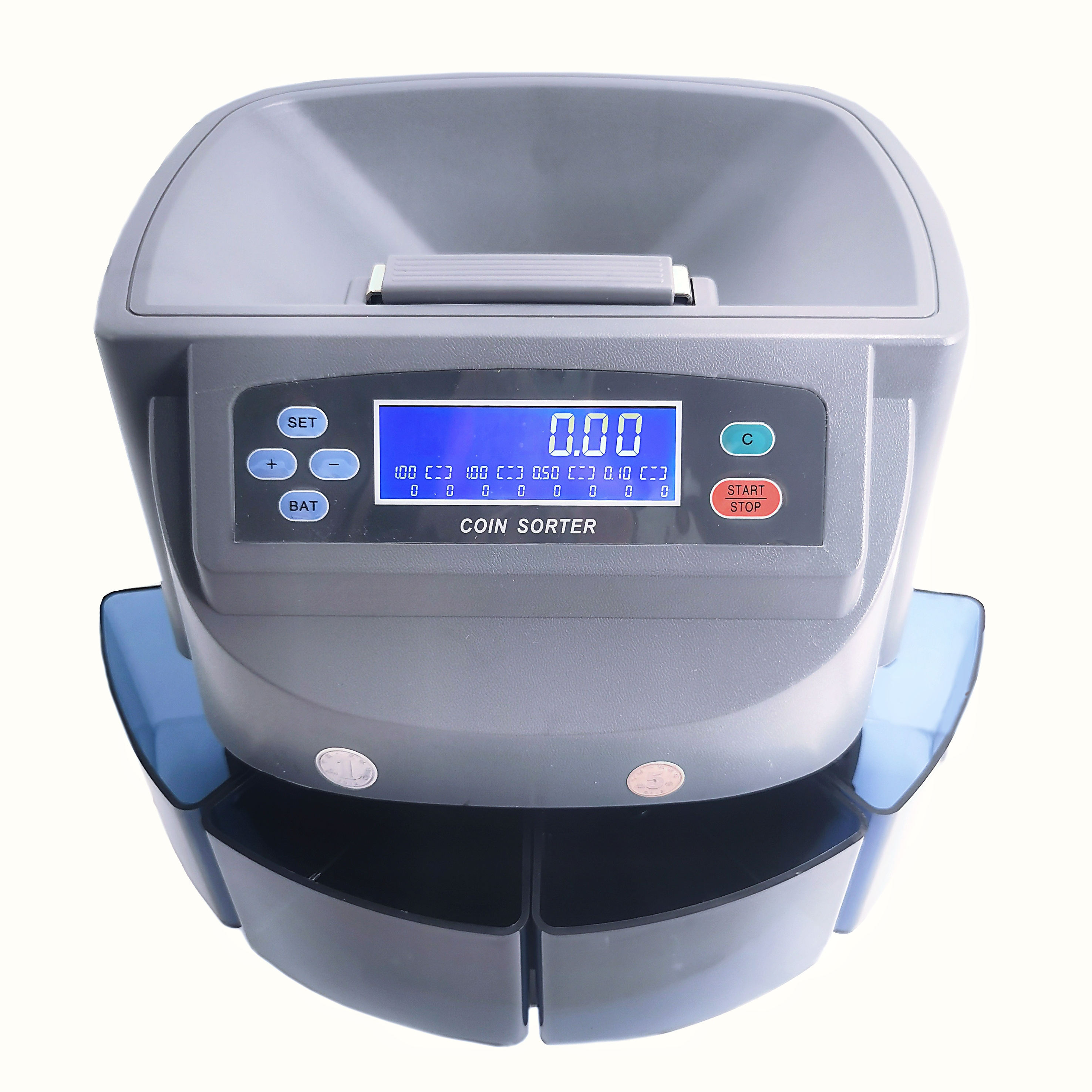 Automatic Coin Sorting  And Counting Machine XD-9005 Coin Counter & Sorter