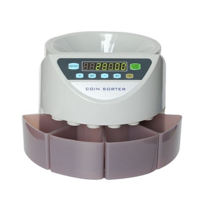 Mixed Denomination Coin Value Counter  Counting Machine Coin Sorter