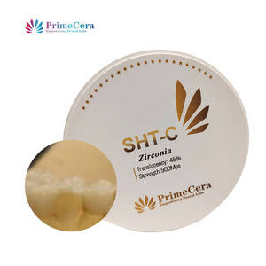 Simplifying Dyeing Process SHT-Color Puck Implant Teeth Dental Zirconia Discs Lab