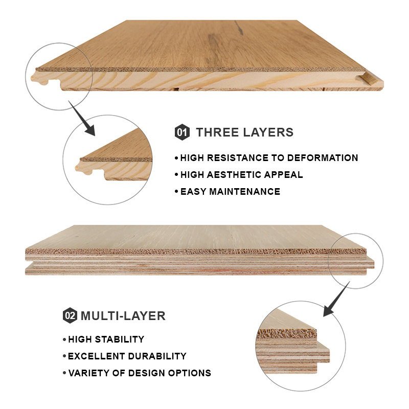 910*155*15 3mm hardwood flooring parquet wood flooring Oak engineered wood flooring