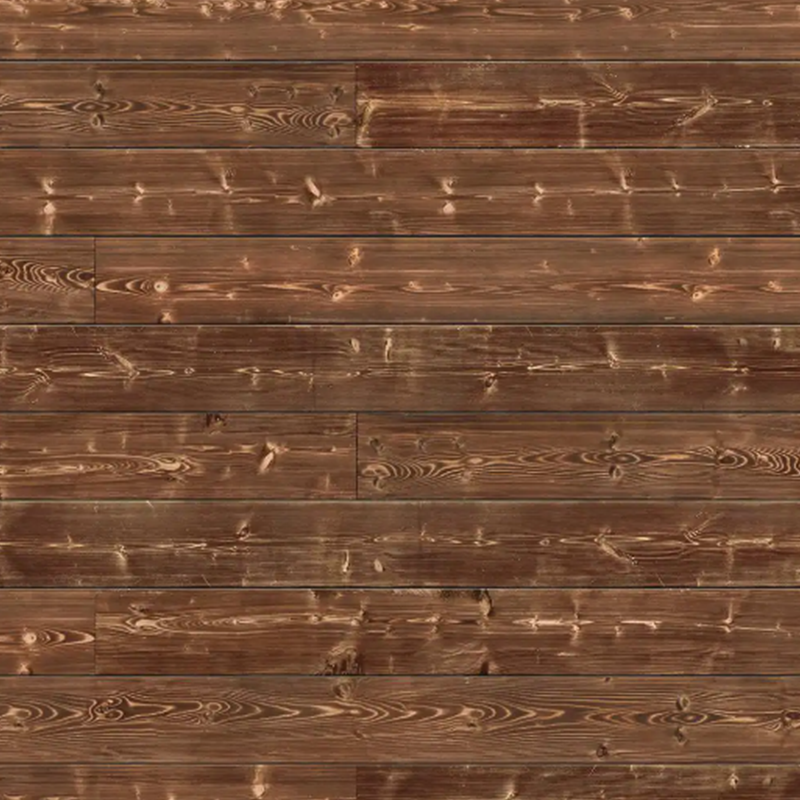 Charred Wood Plank Canyon Brown shiplap wall paneling wood plank Fluted Interior Wall Panel