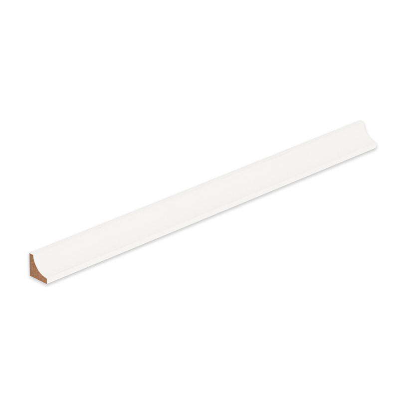 White Primed cornices trade exterior wall panels mdf quarter round kitchen cabinet crown moulding