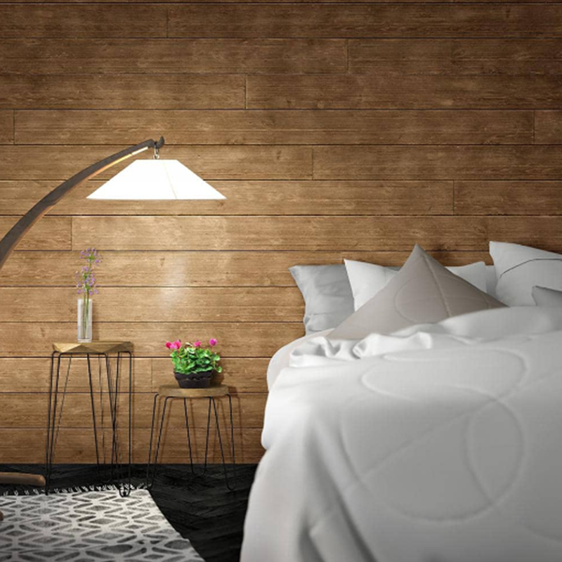 Light Brown Rustic Collection Native Wood Plank Wood Grain Wall Panel Interior Decorative Wall Planking wood tv wall panels