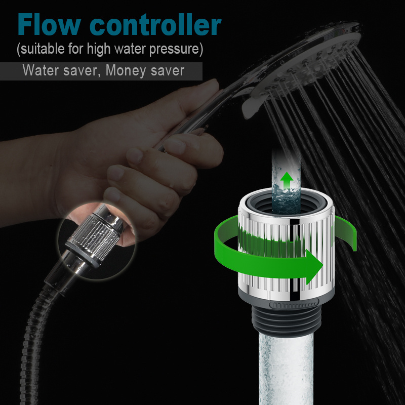 Hot Selling Abs Water Flow Regulator Water Flow Control Valve Water Flow Restrictor For abs spa Hand Shower Head