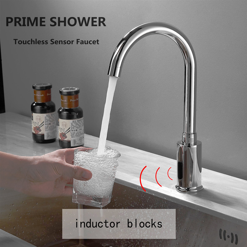 2022 Hot Selling Smart sensor faucet infrared sensor automatic water saver tap kitchen bathroom faucet