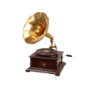 Factory supply Classic Wooden Radio Gramophone Luxury Retro Vinyl Phonograph Record Player Antique Gramophone