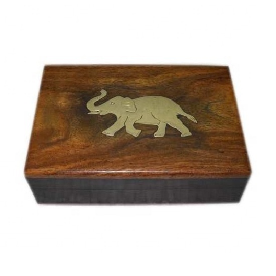 Manufacturer Product Good Quality Wooden Box Jewelry Handmade Mini Popular Treasure Chest Luxury Packaging Item High Quality