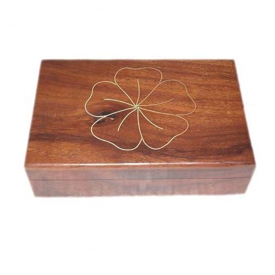 Manufacturer Product Good Quality Wooden Box Jewelry Handmade Mini Popular Treasure Chest Luxury Packaging Item High Quality