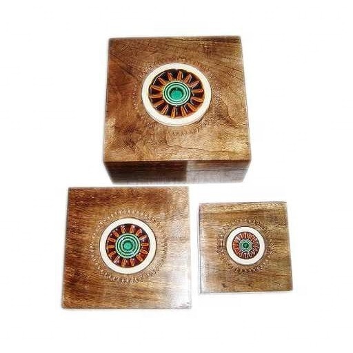 Wooden Box Jewelry Popular Product Handmade Mini Top Quality Treasure Chest Luxury Packaging Item High Quality Proper Price