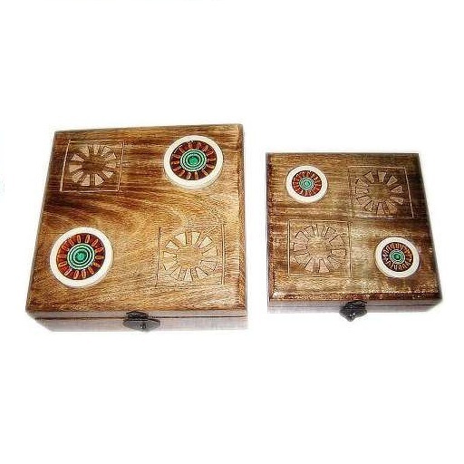 Wooden Box Jewelry Popular Product Handmade Mini Top Quality Treasure Chest Luxury Packaging Item High Quality Proper Price