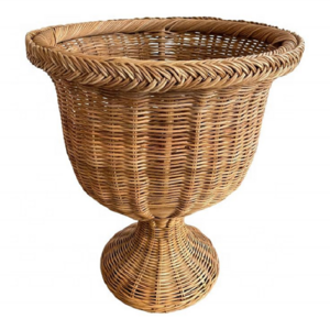 Wholesale Item Biodegradable Wicker Planter Jute Cane Wiwin Good Quality Handmade Large Indoor Flower Pots And Sea Grass Plants