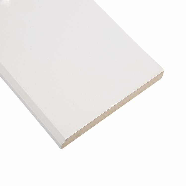 PRIMEWERKS China Good Faux Wood Beams Gesso Mdf Coated Moulding Mdf Crown Moulding Baseboard Moulding