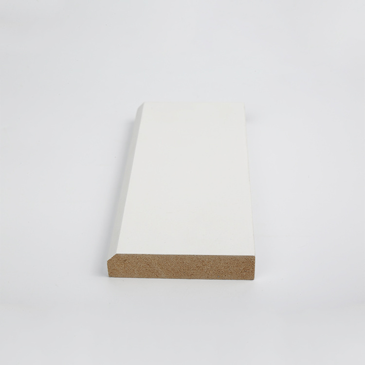 Gesso Coated Moulding Wood Architrave Moldings Primed Mdf Moulding S4s Primed Moulding