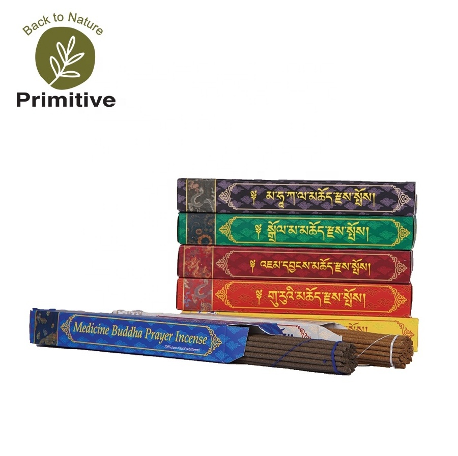 Hand Rolled Pleasing Fragrance Eco Organic Aromatic Air Freshener yoga meditation Buddha Religious Stick Incense Natural NP