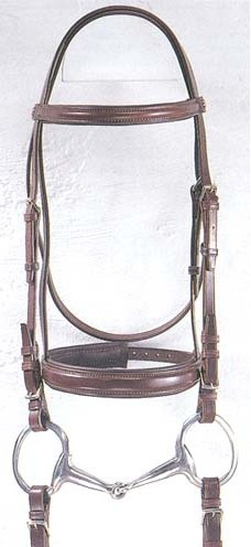 Top Quality Horse Riding Equipment Bridle Heavy Equestrian Leather Made Horse Riding Bridle