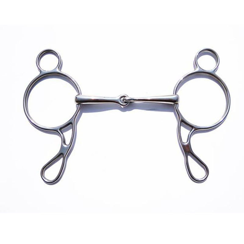 Custom Made Stainless Steel Western Dutch Gag Bit/Best Quality  Comfort Horse Riding Bits