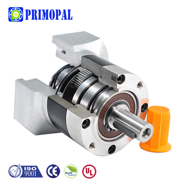 right angle planet 60mm speed increase lift for servo motor speed hydraulic mixer stepper ac motor planetary gearbox