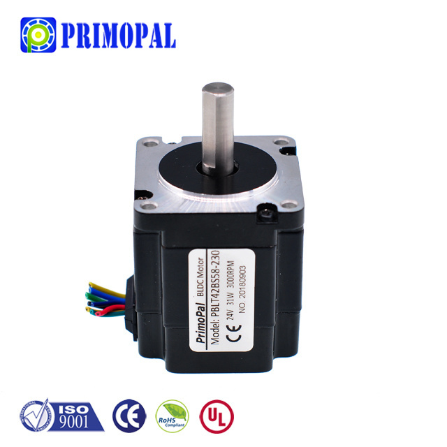 electric high torque small 310v small size thin strong power high speed low noise brushless bldc motor with variabl speed