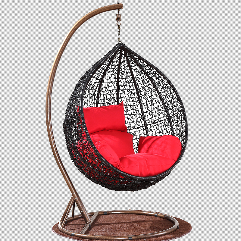 Balcony Garden Furniture Rocking Basket Hammock swing Chair Modern Rattan swing Hanging Egg Chair Patio Swing