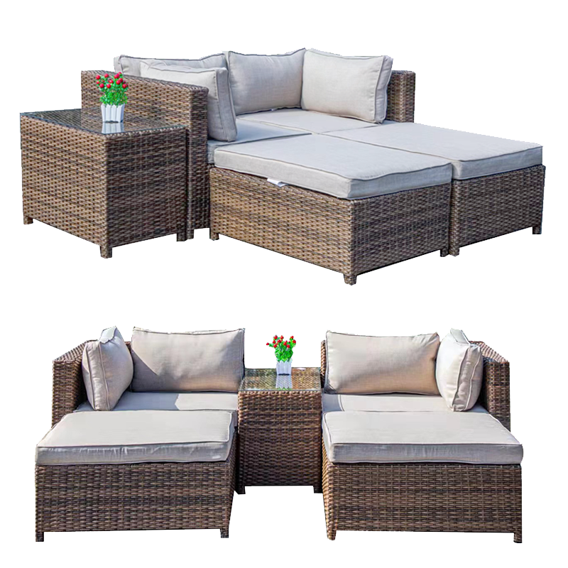 oval plastic rattan furniture set ningbo round outdoor rattan 3 seater corner sofa furniture 4pcs muebles de sala en mimbre