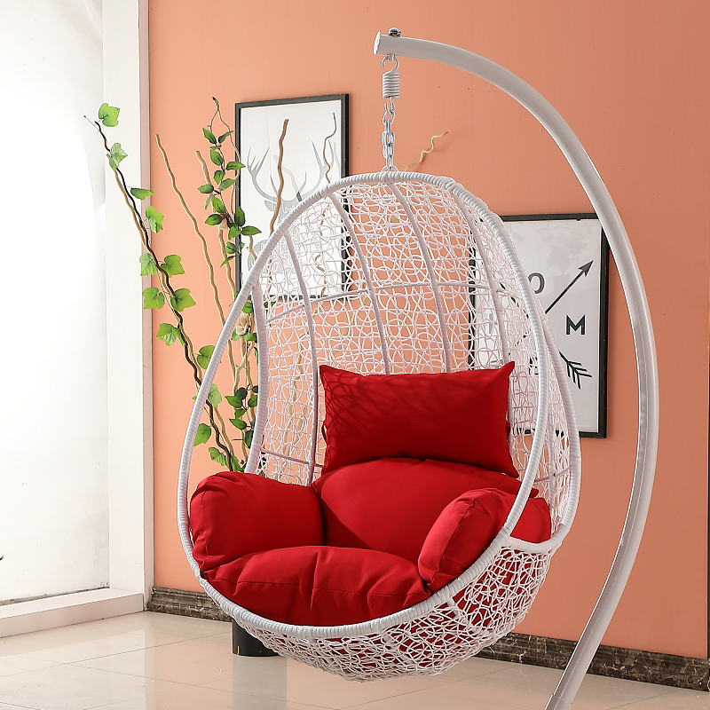 Modern garden furniture home furniture metal porch swing iron chair garden room hammock egg chair swing egg chair for bedroom