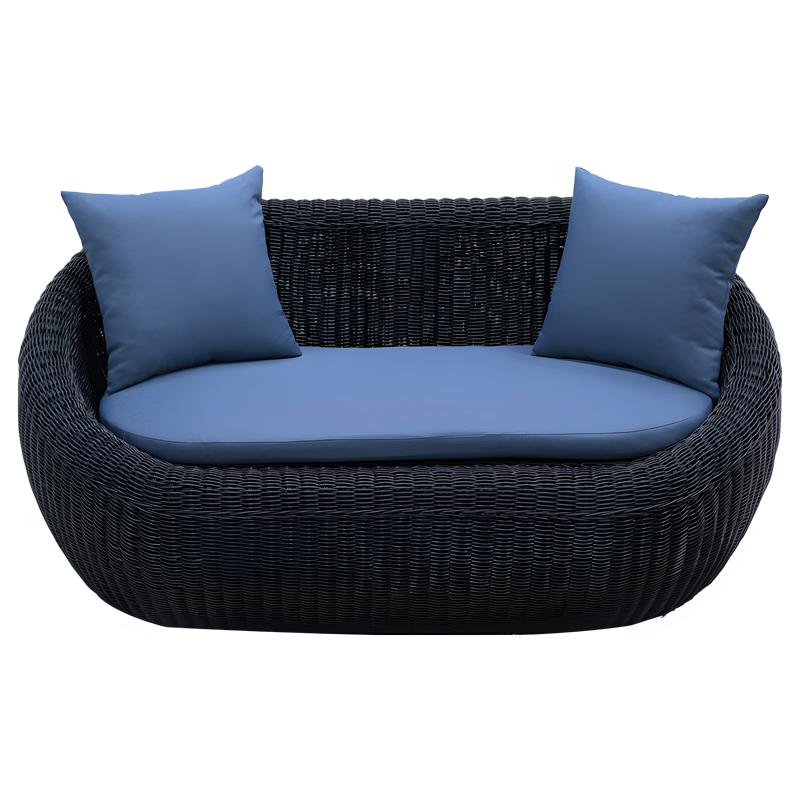 luxury rattan garden ready to ship outdoor modern pe rattan cane wicker sofa patio furniture set asda rattan garden sofa indoor